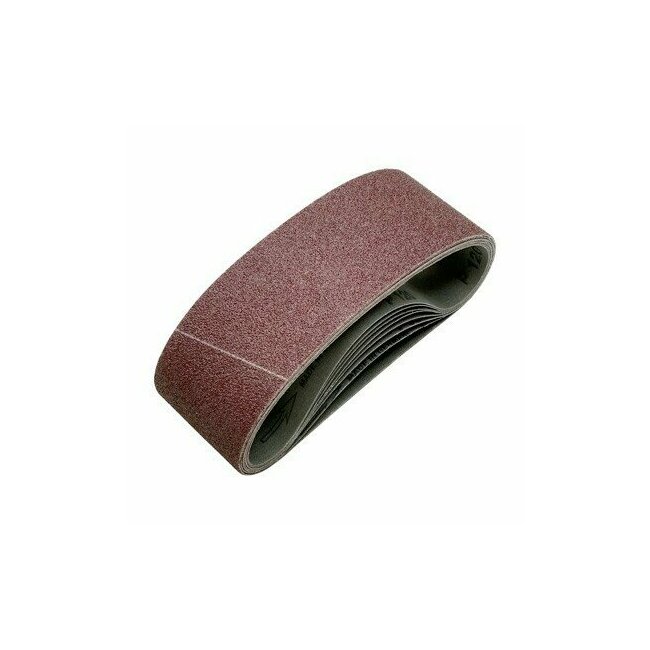 Lot De 5 Bandes Abrasives Silverline 75 X 533 Mm - Grains Variables (voir Tableau), Professionnel, Neuf