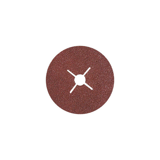 Disque fibre corindon D 125 mm pour acier et bois