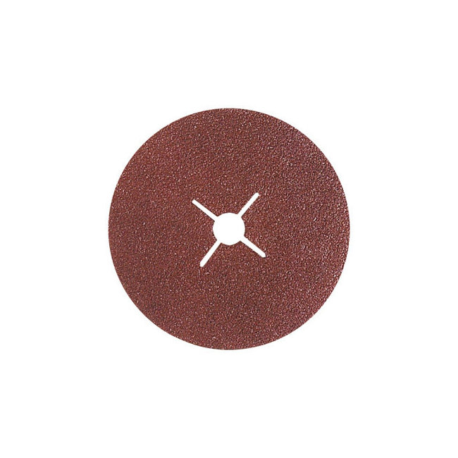 Disque fibre corindon D 180 mm pour acier et bois