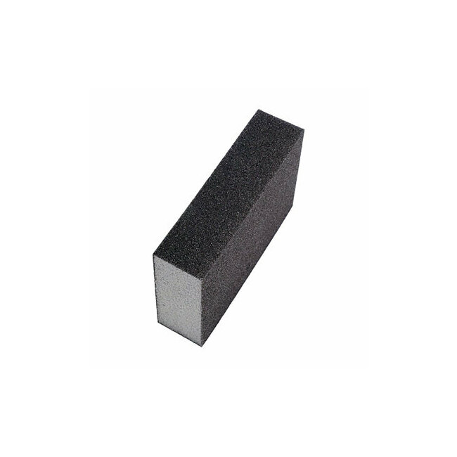 Éponge abrasive corindon 4 faces 100 x 70 x 26 mm