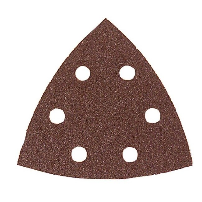 Papier abrasif velcro pour ponceuse delta triangulaire 94 mm et 95 mm