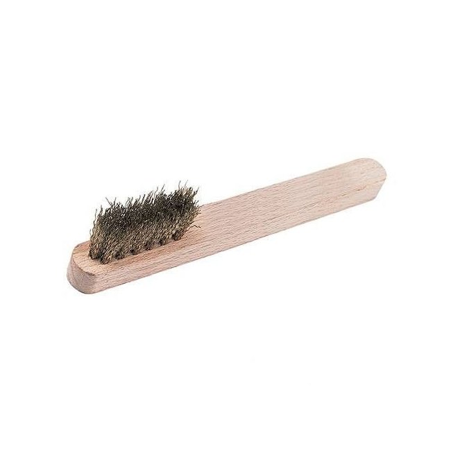 Brosse manche bois spéciale bougie