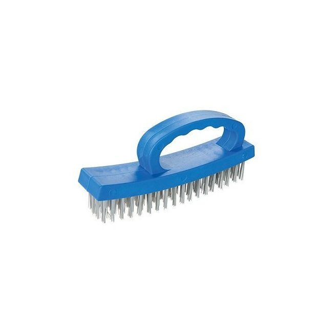 Brosse manche plastique forme D