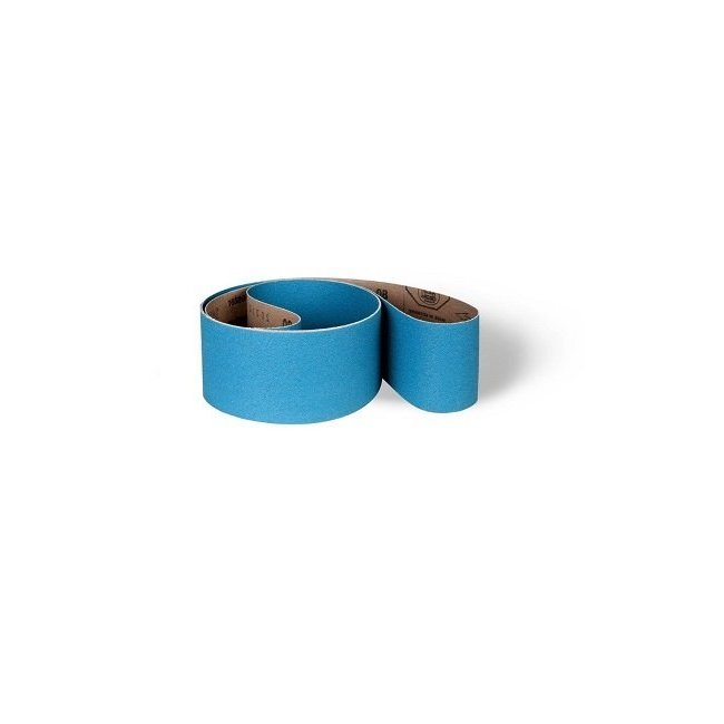 Bande abrasive bleue 50x2000 mm spéciale coutellerie avec une souplesse  pour les métaux inox, aluminium, bronze, laiton