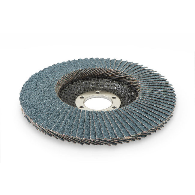 Disques à Lamelles Zirconium 76 Mm - Lot De 6, Grains 40 80 120, Pour Meuleuse D'angle, Décapage, Ponçage Métal/bois - 8