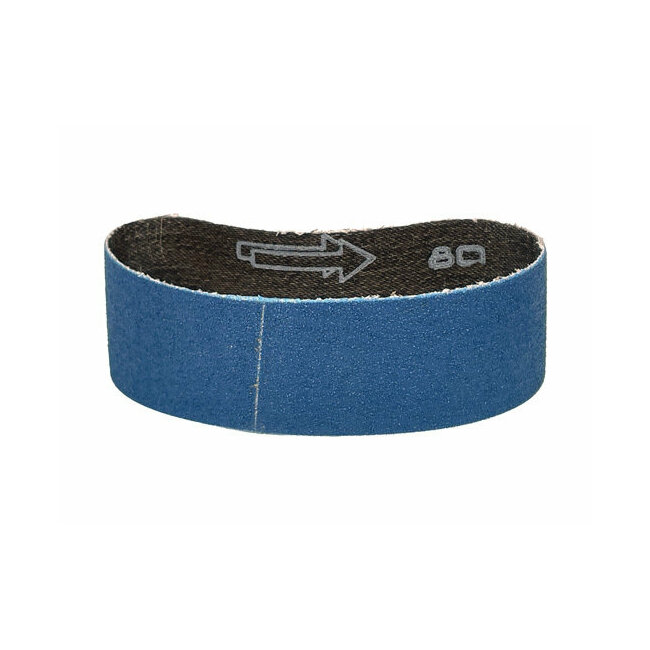 Bande abrasive zirconium 40x305 mm pour bois, m&eacute;taux et inox