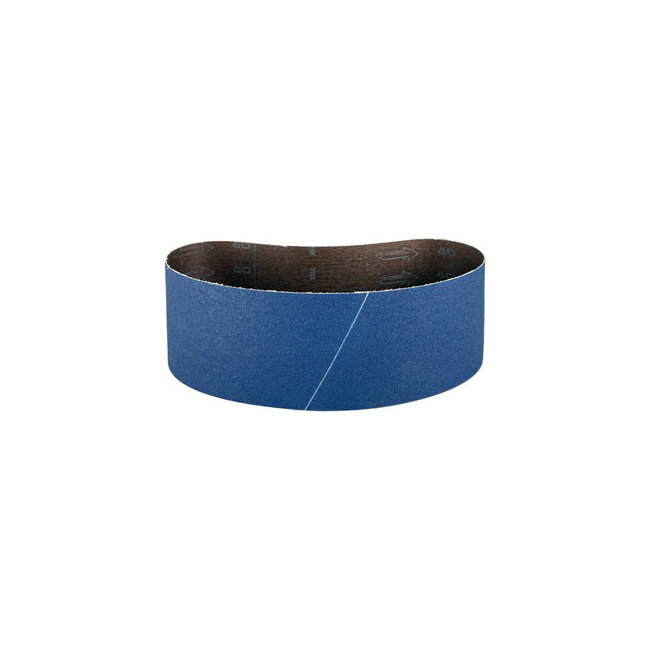 Bande abrasive zirconium 100x620 mm pour bois, m&eacute;taux et inox