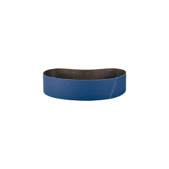 Bande abrasive zirconium 75x820 mm pour bois durs, m&eacute;taux inox
