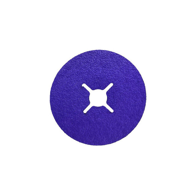 Disque fibre 3M Cubitron� II 1187C &Oslash;125 mm pour meulage polyvalent des m&eacute;taux