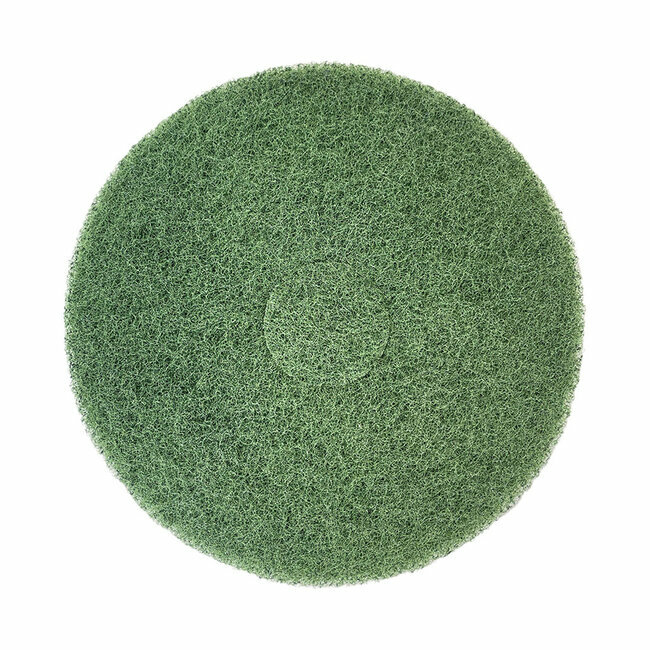 Pad de nettoyage pour sols en fibre synth&eacute;tique � &Oslash;406 mm