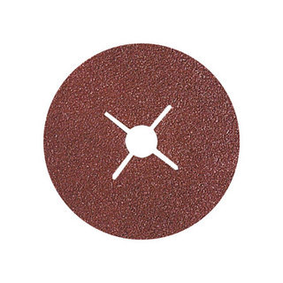 Disque fibre corindon D 125 mm pour acier et bois