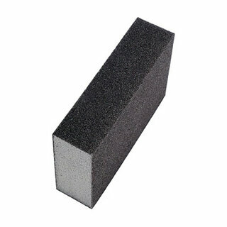 Éponge abrasive corindon 4 faces 100 x 70 x 26 mm