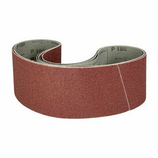 Bande abrasive corindon 100 x 914 mm polyvalente double flexage Assortiment bandes abrasives 100x914