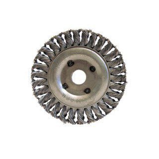 Brosse circulaire acier torsadé de meuleuse Brosse circulaire acier torsadé de meuleuse
