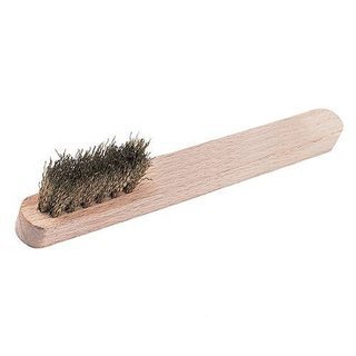 Brosse manche bois spéciale bougie