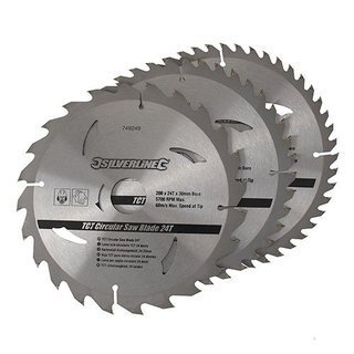 3 x Lame scie circulaire 200 x 30 mm 3 x Lame scie circulaire 200 x 30 mm