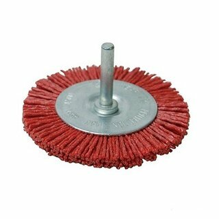 brosse nylon de perceuse sur tige