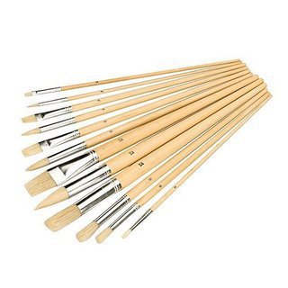 12 x pinceau en soie naturelle pour artiste 12 x pinceau en soie naturelle pour artiste