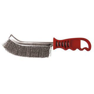 Brosse métallique manuelle manche plastique 