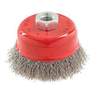 Brosse métallique abrasive et nettoyante acier, inox, laiton ou nylon