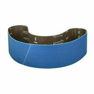 Bande abrasive corindon 75x785 mm pour bois et métaux