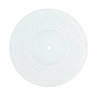 Disque  polir en coton 150 mm couture en spirale