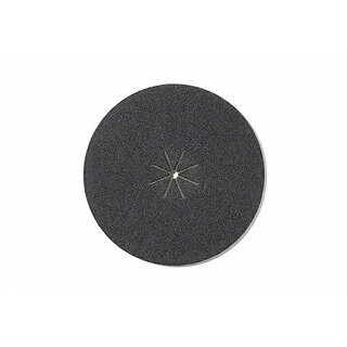 Disque abrasif carbure de silicium D 150 mm alésage 8 papier + velcro  (2 en 1)