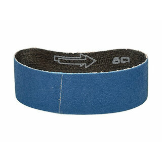 Bande abrasive zirconium 40x305 mm pour bois, m&eacute;taux et inox