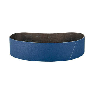 Bande abrasive zirconium 75x820 mm pour bois durs, métaux inox Bande abrasive zirconium 75x820 mm pour bois, métaux et inox